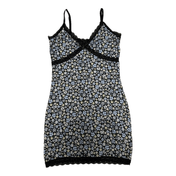 Floral print mini dress