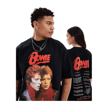 Black Vans X David Bowie T-Shirt