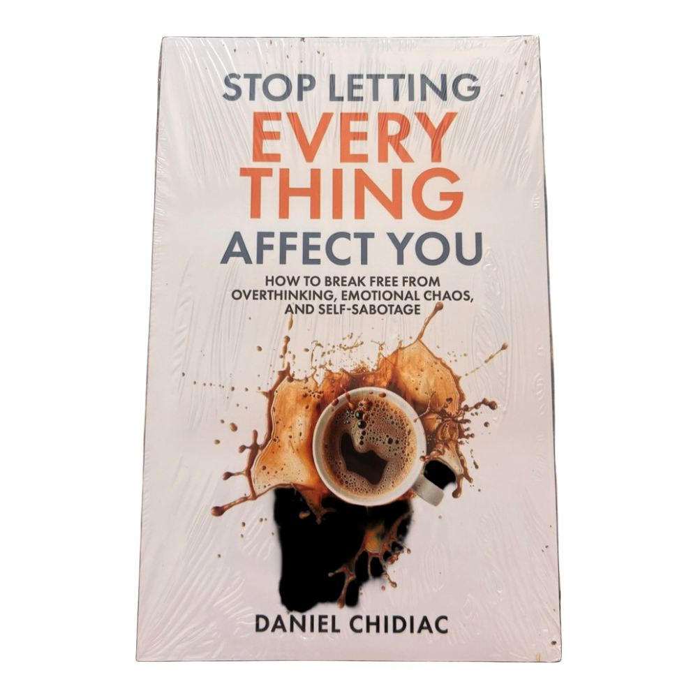 Stop letting everything affect you book