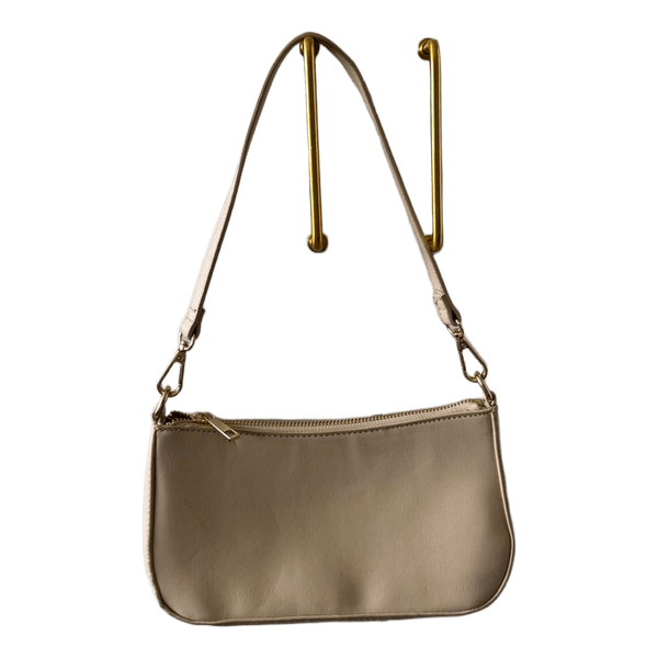 Beige olkalaukku