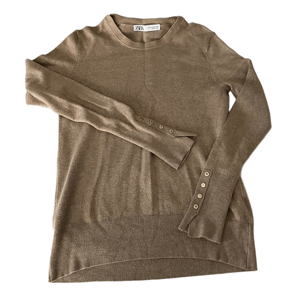 Beige Zara strik