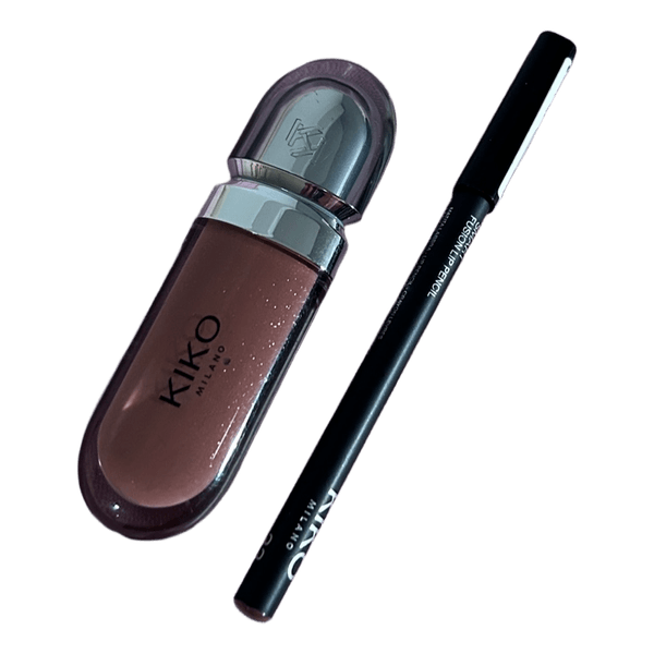 Kiko Milano lipgloss and lip pencil