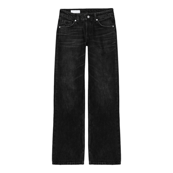 Svarta jeans med raka ben