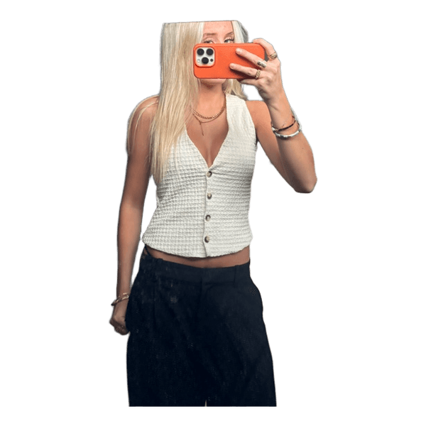 Zara vest med knapper