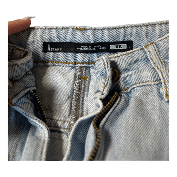 light blue jeans