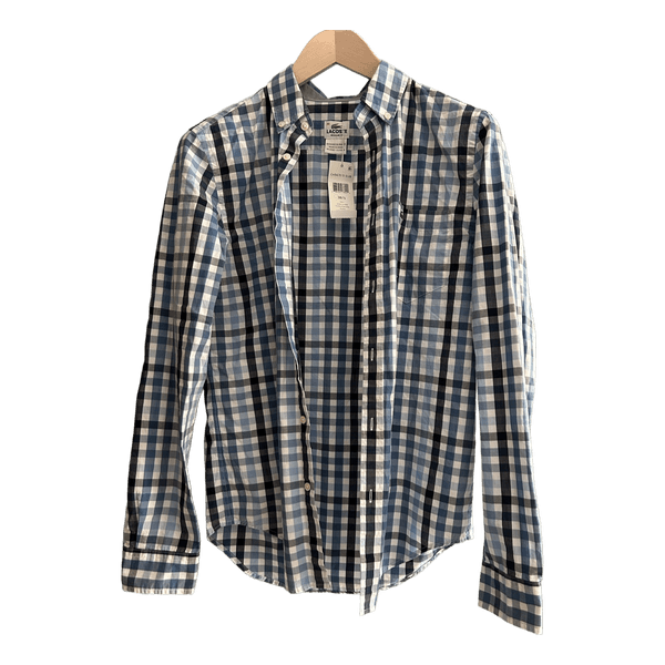 Lacoste checkered shirt