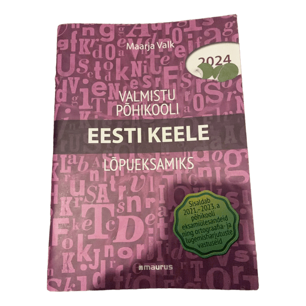 Eesti keele töövihik 2024