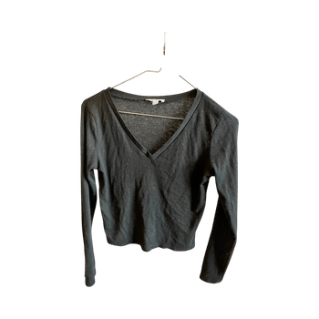 Subdued v-neck