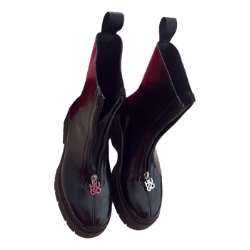 Black Hugo boots