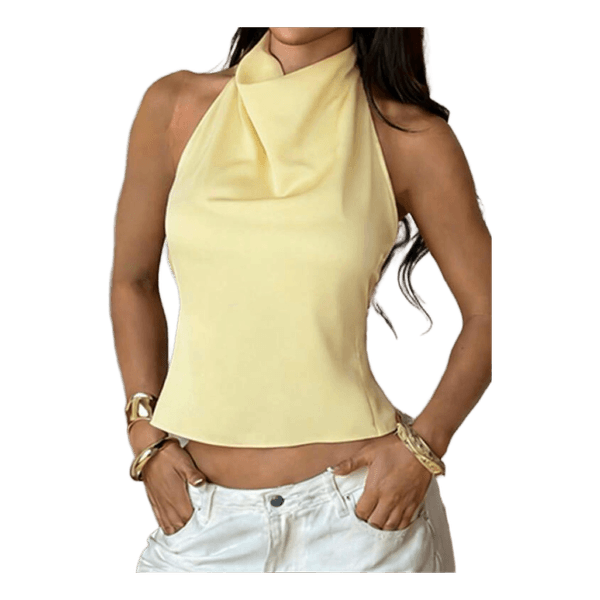 Gul halterneck top