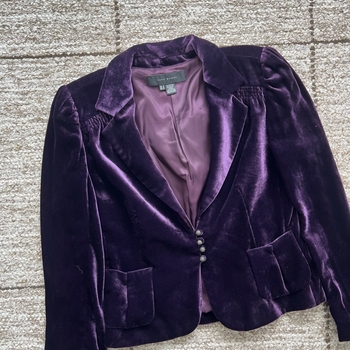 Zara liila sametti bleiseri 38