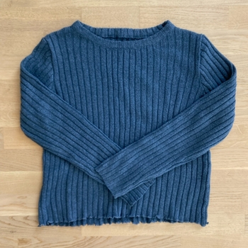 Sininen neulepaita M-L