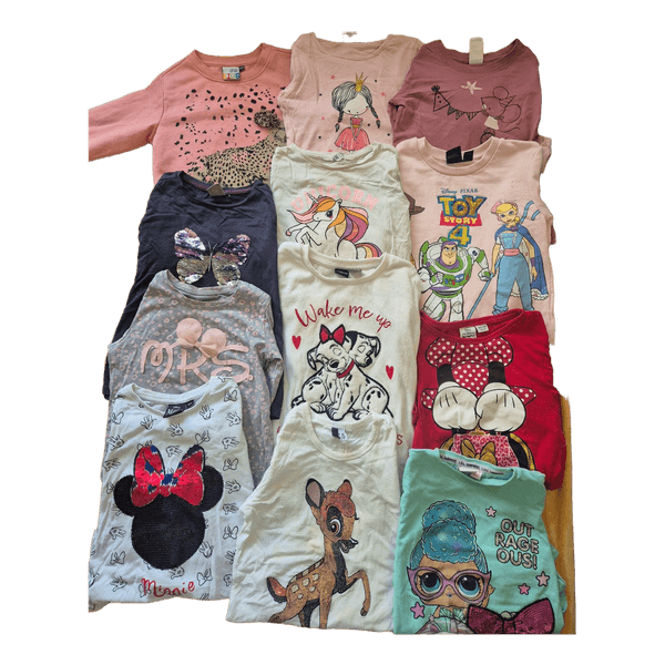 Girls character t-shirt bundle