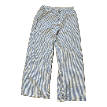 Reserved striped linen trousers