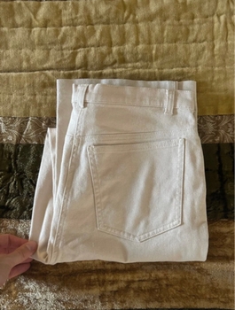 Steilmann Straight Leg Trousers Beige / Size 36