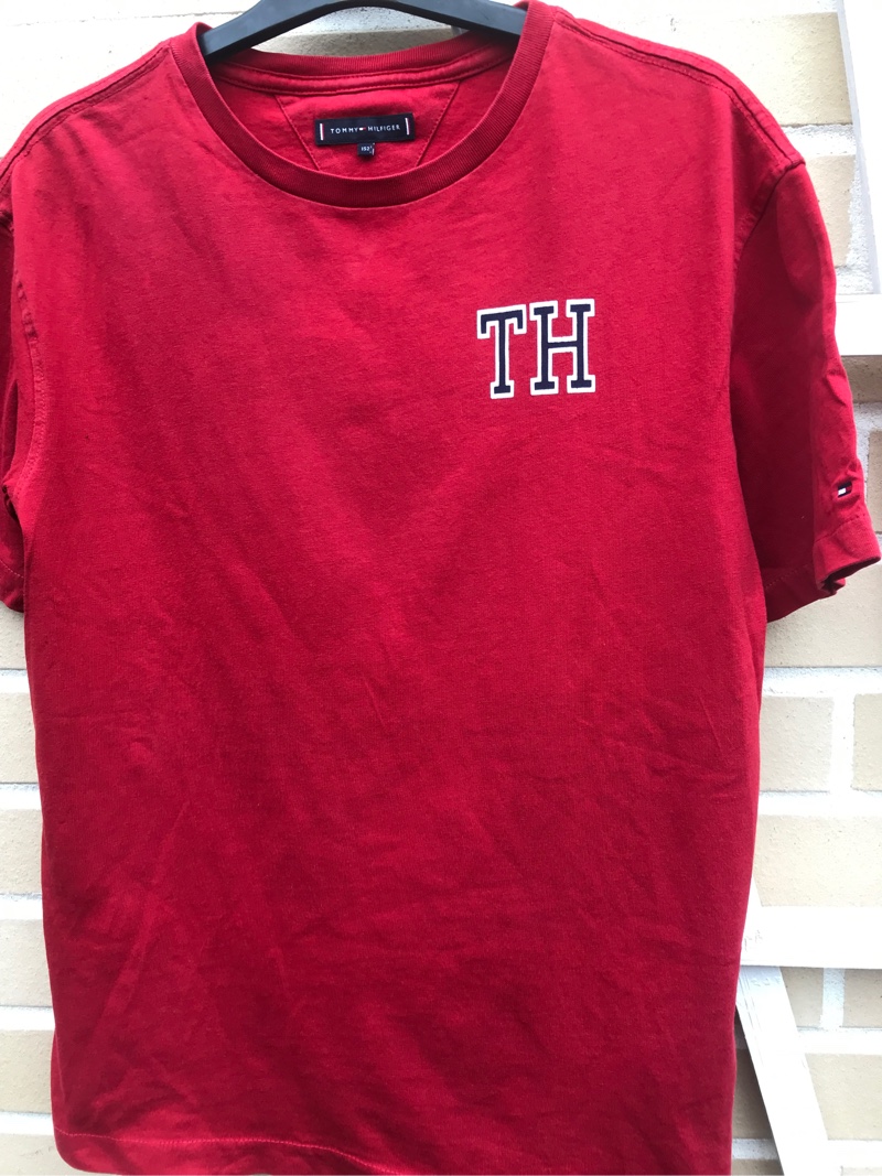 Tommy Hilfiger Punainen logo t-paita