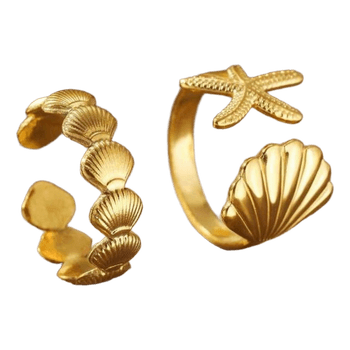 Shell ring set