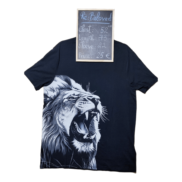 Guess black lion t-shirt