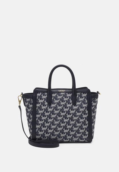 Navy tote bag