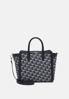 Navy tote bag
