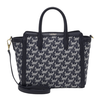 Navy tote bag