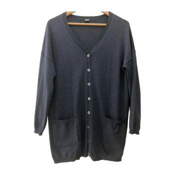 R-Collection merino cardigan