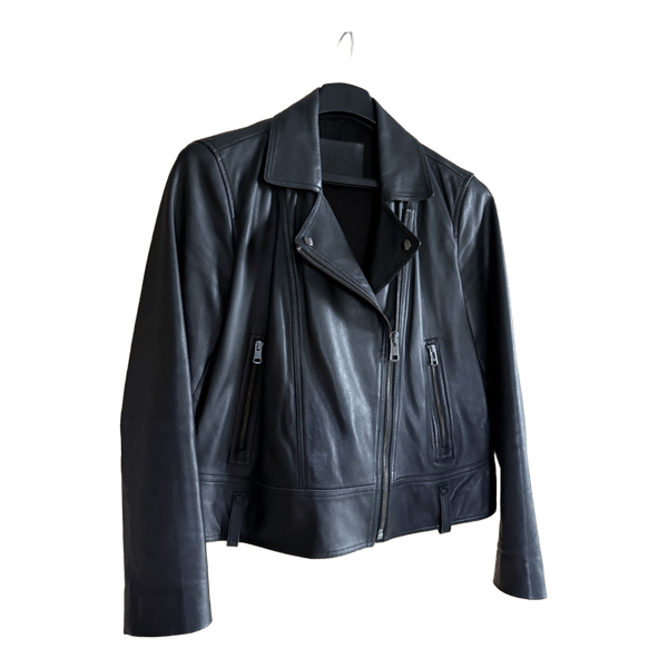 Massimo Dutti leather jacket