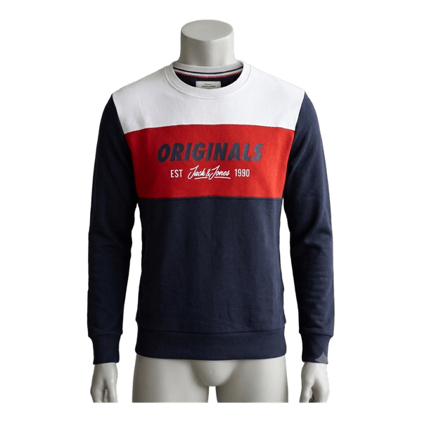 Jack & Jones "Originals" Colorblock Sweatshirt (Size M)