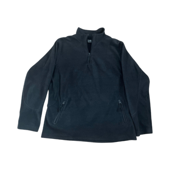 Musta quarter zip fleece (L)