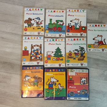 Maisa hiiri lasten dvd-elokuvat, 10 kpl