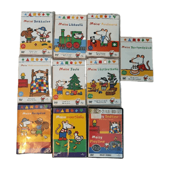 Maisa hiiri lasten dvd-elokuvat, 10 kpl