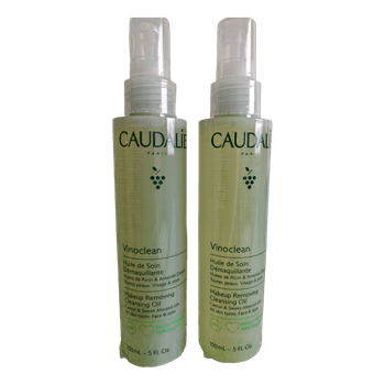 2x kpl Caudalie Vinoclean makeup removing oil--UUSI