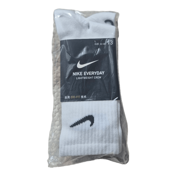 Baltos Nike kojinės