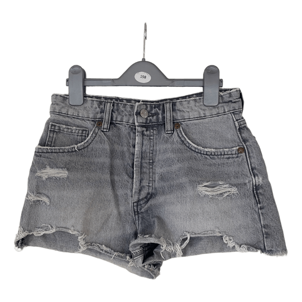 Zara grå denimshorts