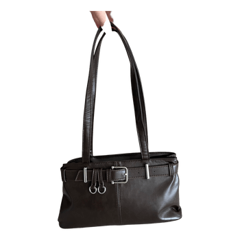 Brown shoulder bag