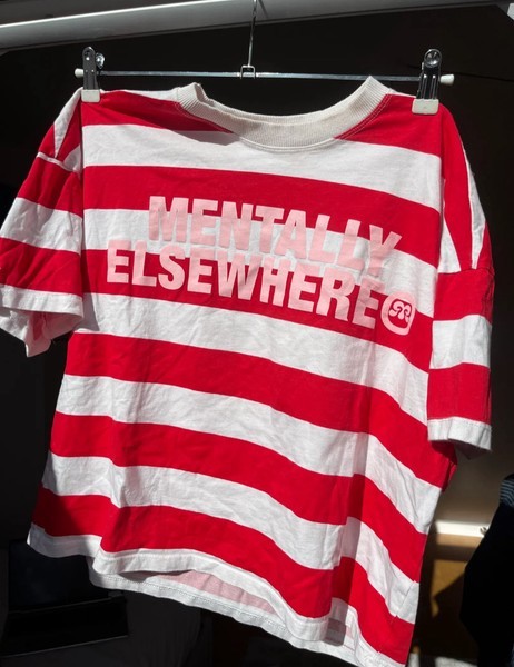 Stribet t-shirt