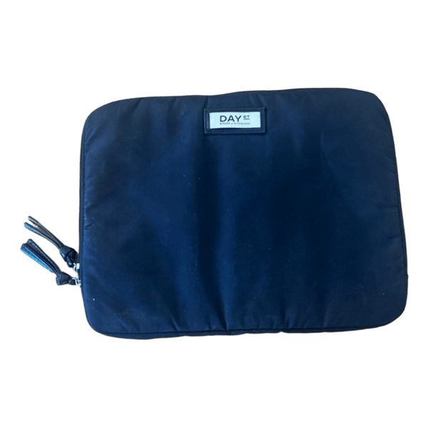 Sort laptopaske i nylon