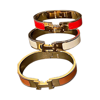 Erivärisiä hermes tyylisiä bracelet/rannekoruja