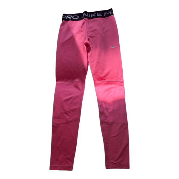 Pink Nike Pro leggings