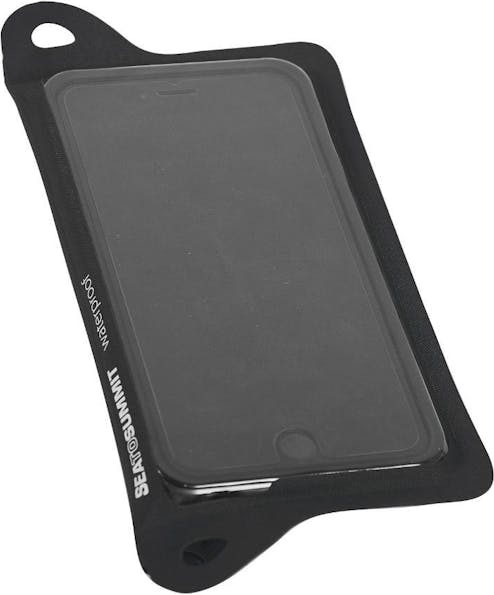 Black waterproof smartphone case