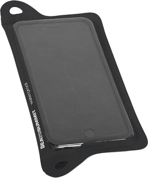 Black waterproof smartphone case