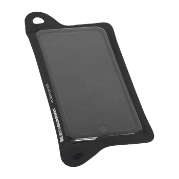 Black waterproof smartphone case