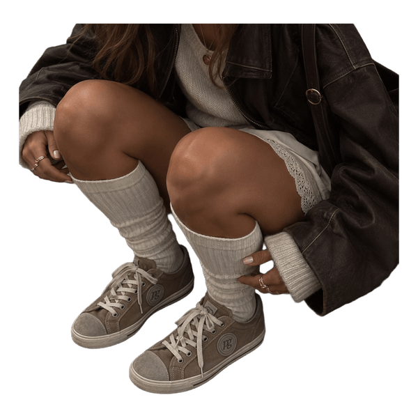Paul Green beige low-top sneakers