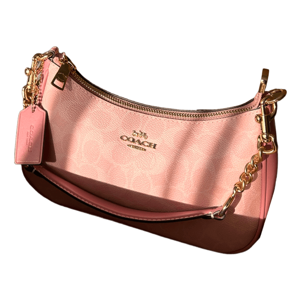 pink coach bag, limited edition