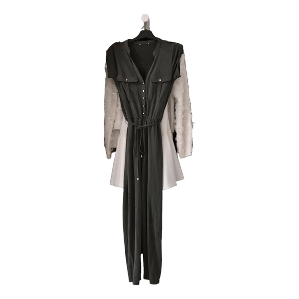 Olive green jumpsuit