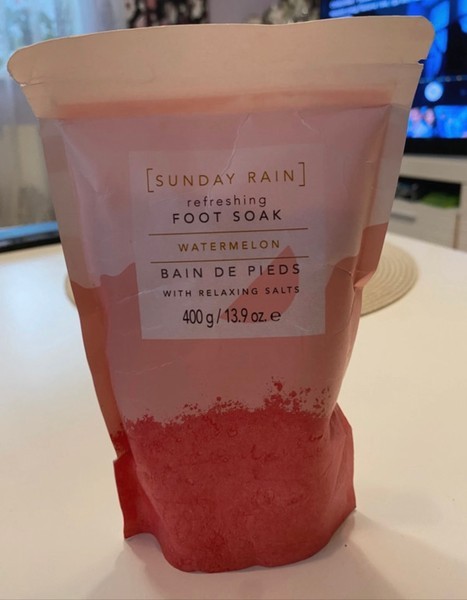 Sunday Rain foot soak