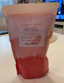 Sunday Rain foot soak