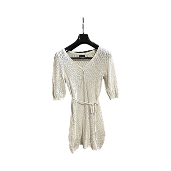 White Knit Dress