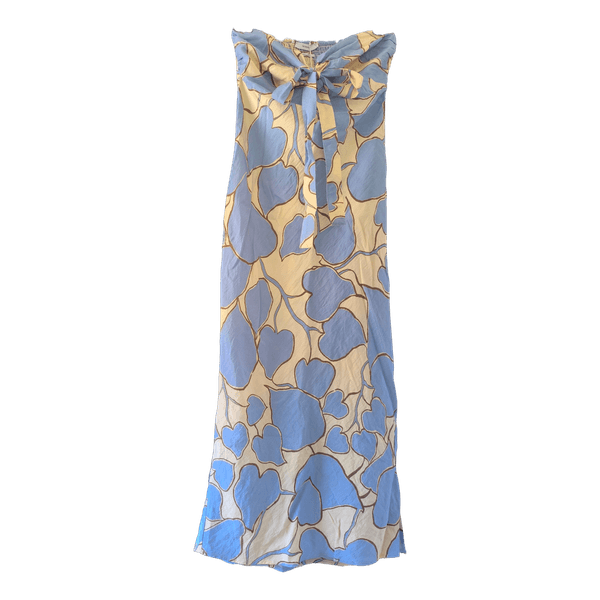 Reserved blue patterned dress