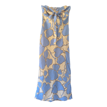 Reserved blue patterned dress